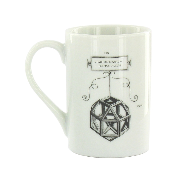 Tasse à expresso de Vinci Divine proportion noir