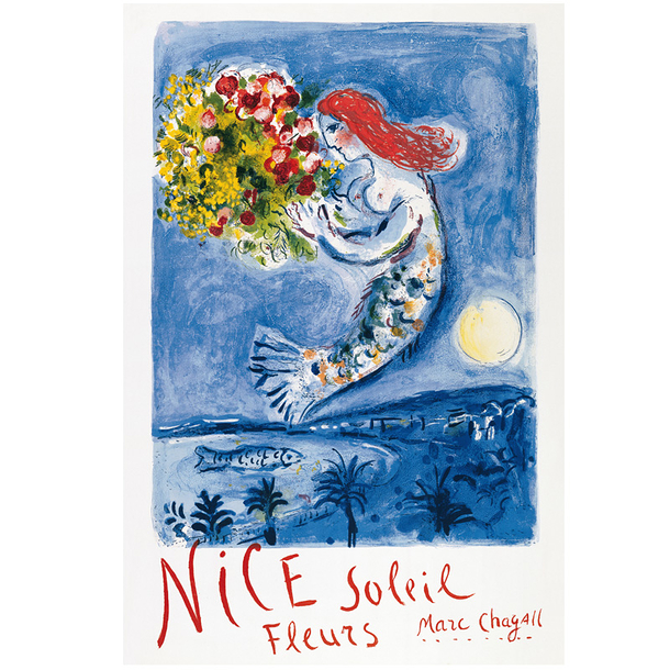 Poster Chagall - The Bay of Angels