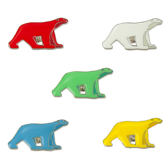 Pompon Bear Pin's