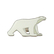 Pompon Bear Pin's (White)