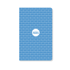Small Notebook Ville de Paris - 10x16cm "Metro Patterns"
