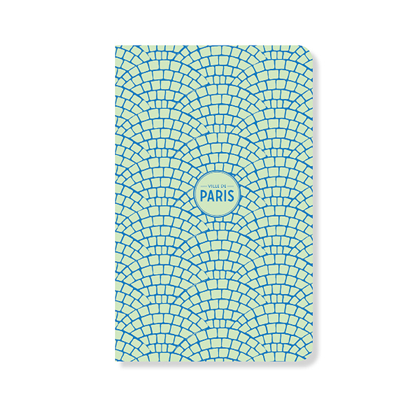 Paris cobblestones Small notebook
