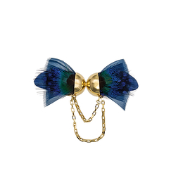 Broche papillon - Bleu - AnaGold
