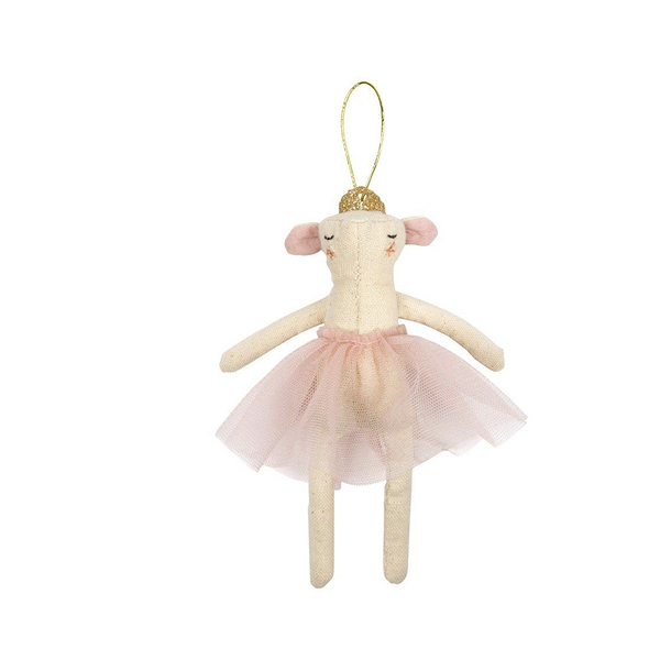 Ballerina Mouse Tree Decoration