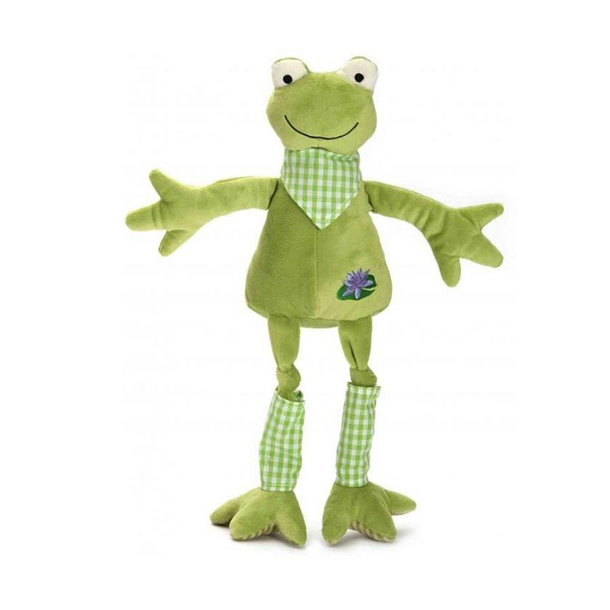 Peluche grenouille Bidouille - Les Petites Maries