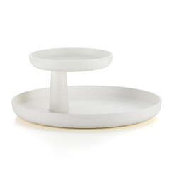 Plateau à étages Rotary Tray Jasper Morrison - Blanc - Vitra