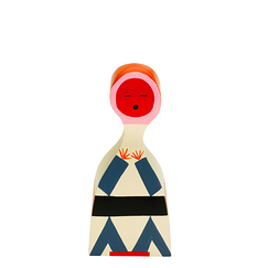 Figurine en bois Alexander Girard N°18 - Vitra