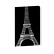 Small Notebook Ville de Paris - 12x19 cm "Silver Eiffel Tower"