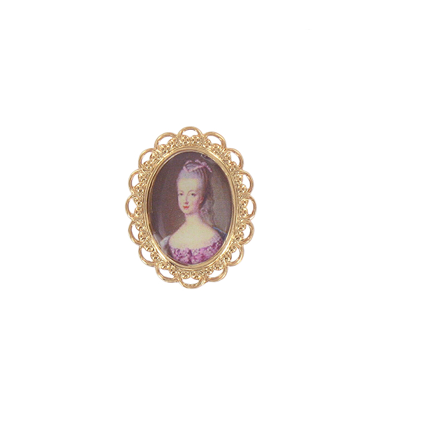 Bague Portrait Marie-Antoinette - Dames de la Cour