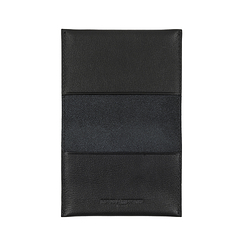 Double card holder Marie-Antoinette - Black - Ines de la Fressange Paris