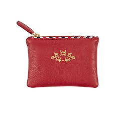 Zip purse Marie-Antoinette - Red - Ines de la Fressange