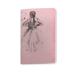 Small Notebook Degas - Dancer, seen from behind, hands on hips