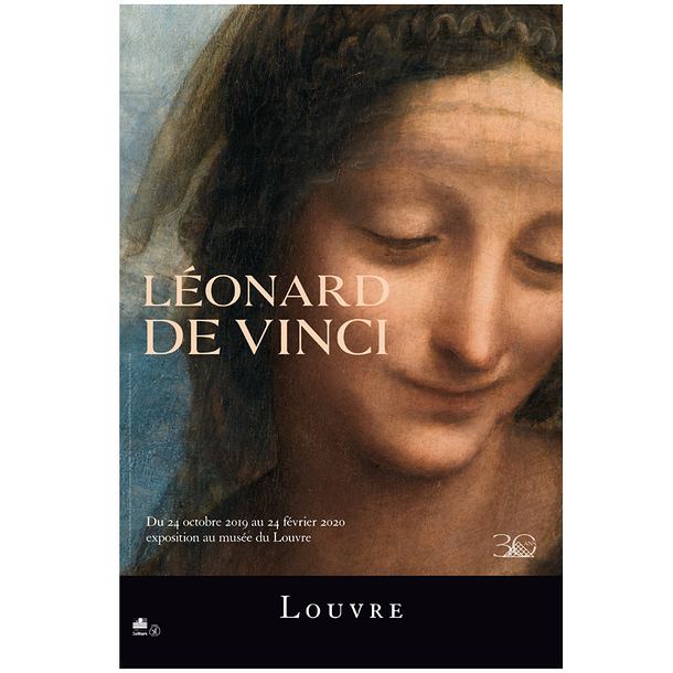 Affiche de l'exposition Léonard de Vinci - La Sainte Anne