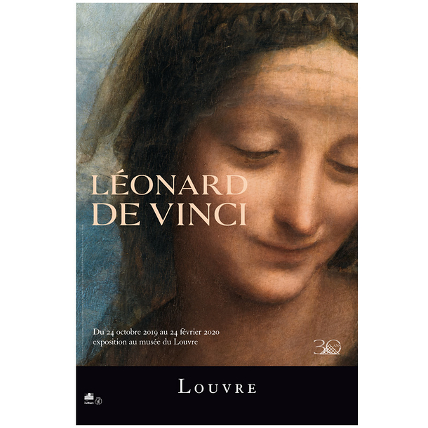 Exhibition poster Lenardo Da Vinci - Saint Anne