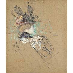 Femme de profil (Madame Lucy) (détail), 1896