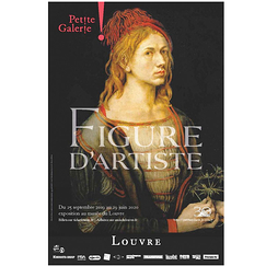 Affiche de l'exposition - Figure d'artiste
