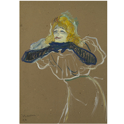 Affiche Lautrec Yvette Guilbert