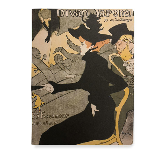 Notebook - Toulouse Lautrec "Japanese Divan"