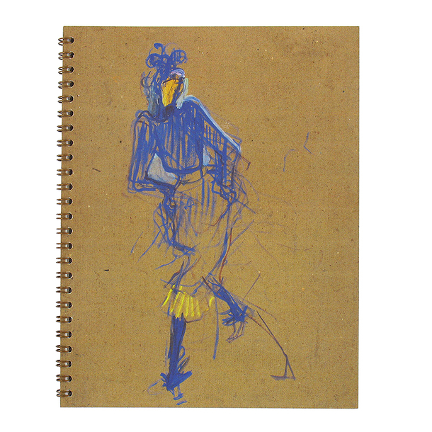 Spiral notebook - Jane Avril - Toulouse-Lautrec
