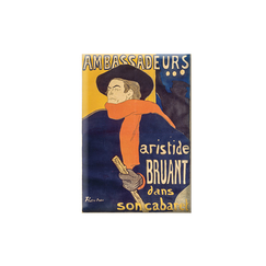Magnet Lautrec Aristide Bruant dans son cabaret