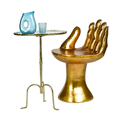 Carafe en verre transparent Turquoise - Pols Potten