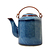 Khalam cylindrical teapot - Ocean blue - ZaoZam