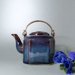 Amala Teapot - Ocean blue - ZaoZam