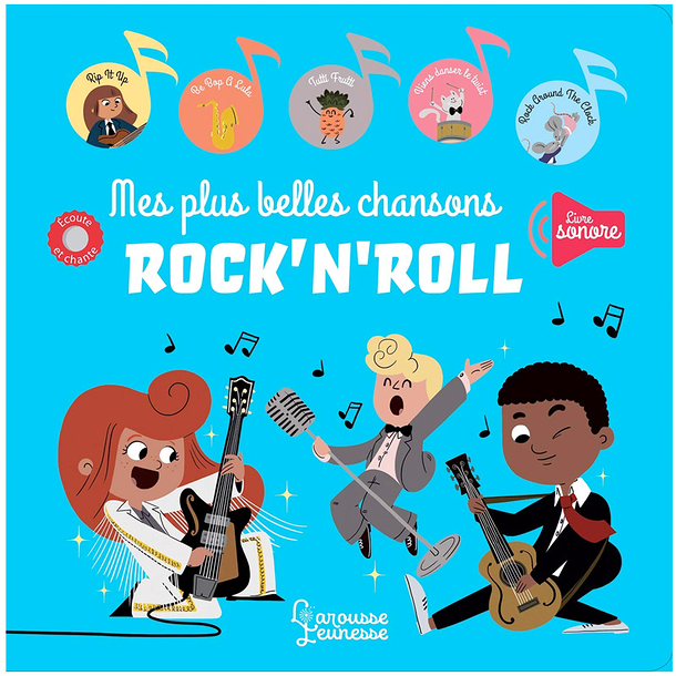 Mes plus belles chansons Rock'n'roll - Livre sonore