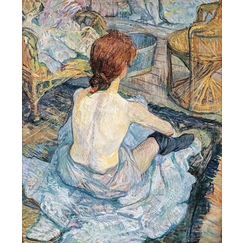 Rousse (La Toilette) (détail), vers 1889
