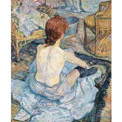 Rousse (La Toilette) (détail), vers 1889