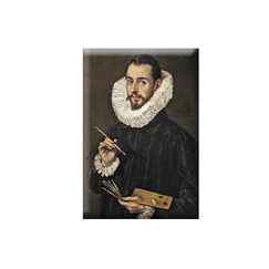 Magnet El Greco Portrait of Jorge Manuel