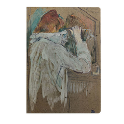 Cahier - Toulouse-Lautrec - Femme se frisant