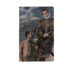 Small Notebook El Greco - Saint Martin and the Poor