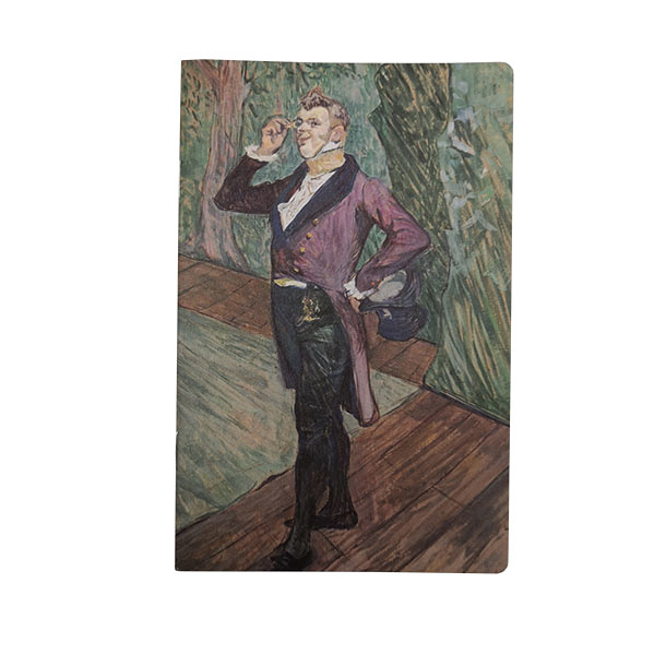 Small Notebook Toulouse-Lautrec - Portrait of Henri Samary
