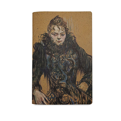 Carnet - Toulouse - Lautrec - Femme au boa noir