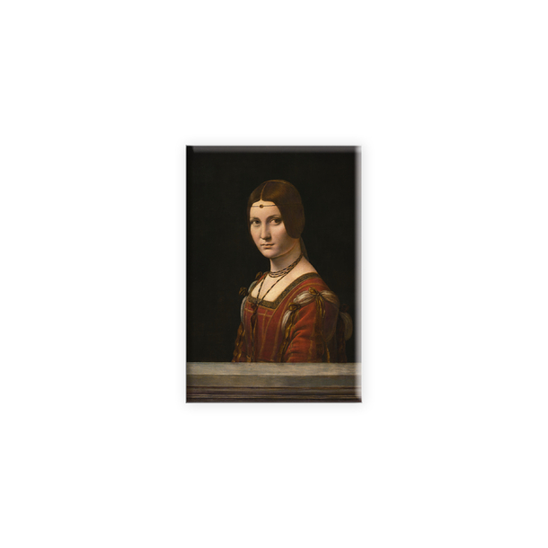 Magnet Léonard de Vinci - La Belle Ferronnière