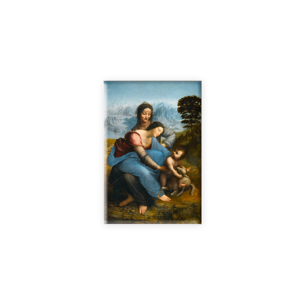 Leonardo da Vinci Magnet - Saint Anne