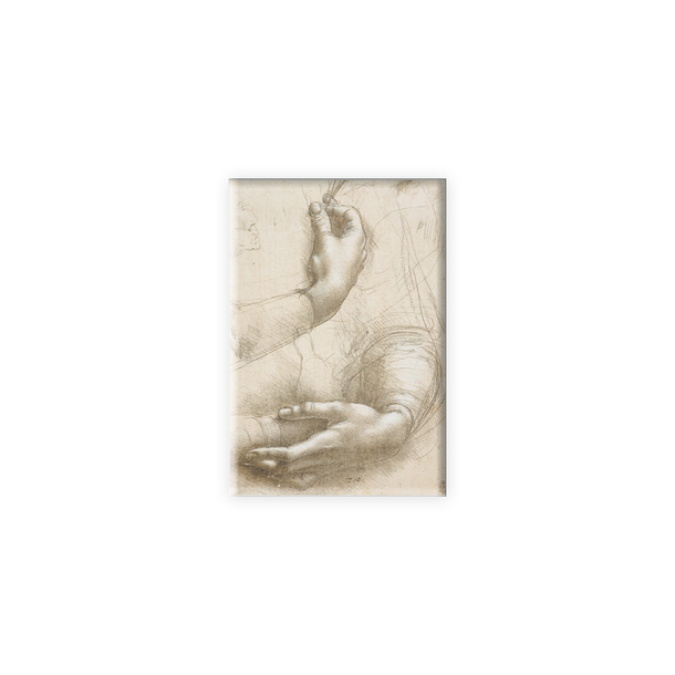 Leonardo da Vinci Magnet - Hands study