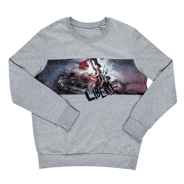Mixed Delacroix Sweat- Liberty Leading the People
