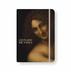 Notebook with Elastic Band da Vinci - Portrait of Saint John the Baptist