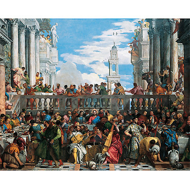 The Wedding feast at Cana Poster