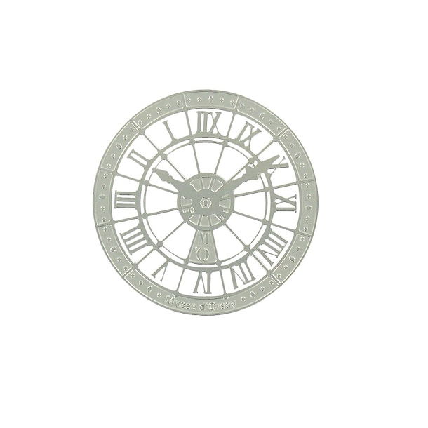 Magnet Horloge du musée d'Orsay - Argenté