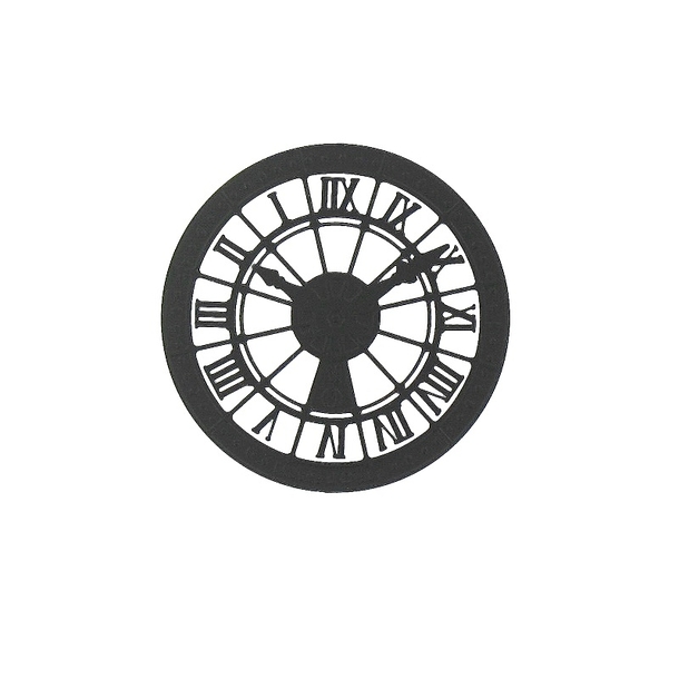 Orsay Museum Clock Magnet - Black