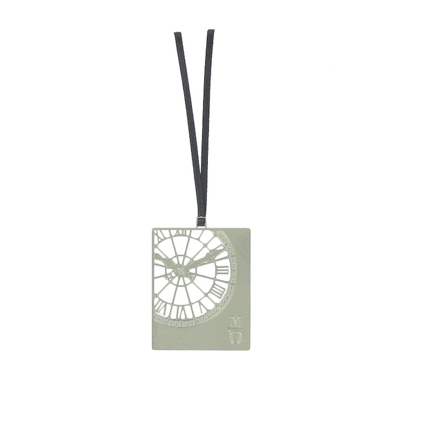 Orsay Museum Clock Bookmark - Silver