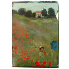 Sous-chemise Claude Monet - Coquelicots - A4