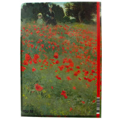 Sous-chemise Claude Monet - Coquelicots - A4