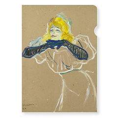 Clear File Toulouse-Lautrec - Yvette Guilbert