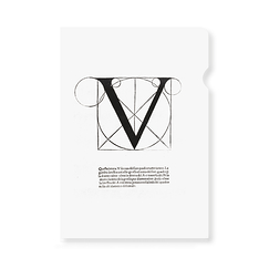 Clear File da Vinci - da Proportione Divina