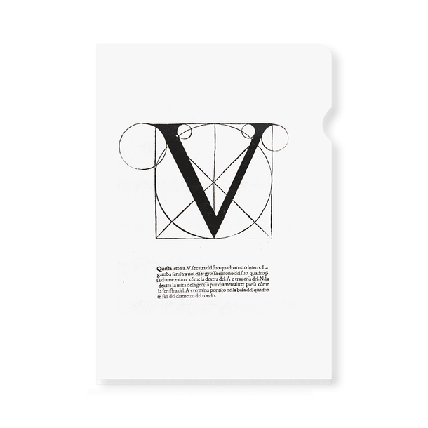 Clear File da Vinci - da Proportione Divina