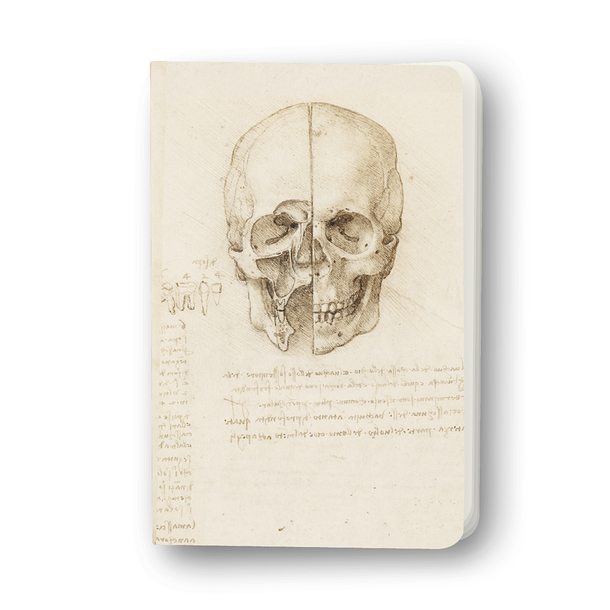 Notebook da Vinci - Study of a Skull